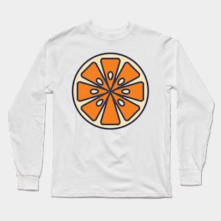 Orange Slice Long Sleeve T-Shirt